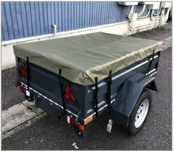 ブラストトレイル　T-22 カーゴカバー（オリーブ）　品番48285　BLASTTRAIL｜Lure＆Boats Back Lash