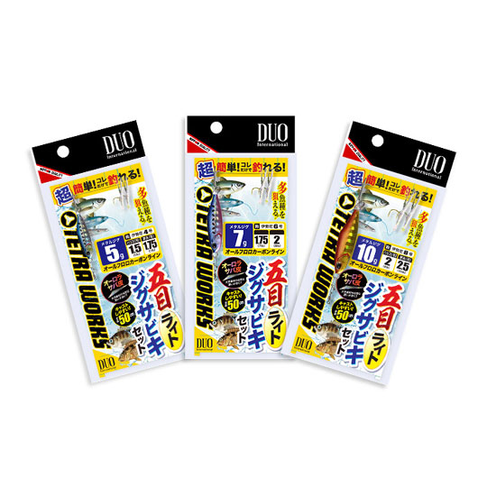 楽天市場 デュオ 五目ライトジグサビキ M 7g Duo Lure Boats Back Lash