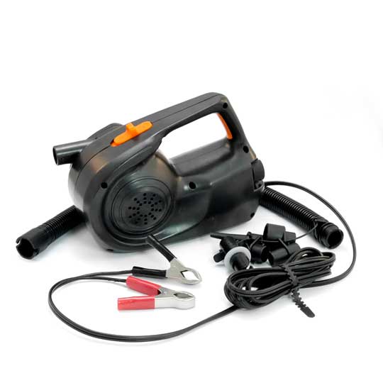 フーターズ インフレータブルボート用一部分 電動揚水機  DC12V  [ ゴムボート一部分 フローターパーツ]