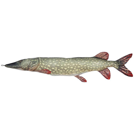 ダルトン　フィッシュクッション　パイク　195cm　【抱き枕】【魚のクッション】