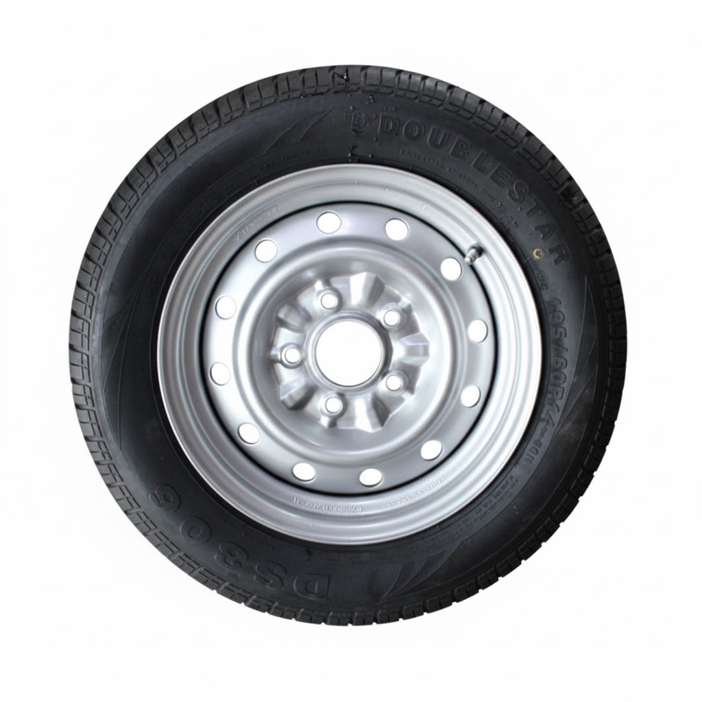 ブラストトレイル　スペアタイヤ ホイールセット　14インチ　195/60R14　品番48057 ｜Lure＆Boats Back Lash 23,100円
