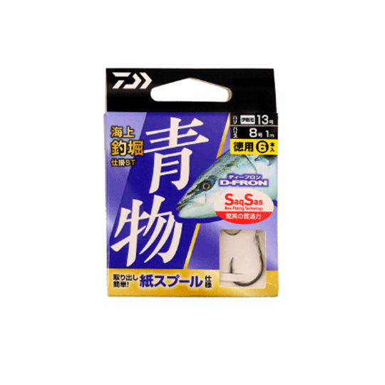 楽天市場】ダイワ 仕掛け 海上釣堀仕掛ST 青物徳用 13号-ハリス8号