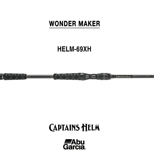 キャプテンズヘルム Abu Garcia x CAPTAINS HELM #HELM-69XH BB (WONDER MAKER) ロッド・竿本体-ロッド・竿