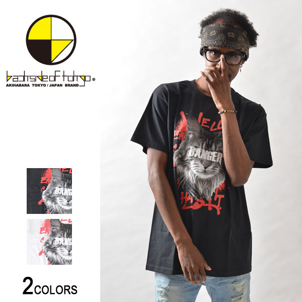 楽天市場 Backside Of Tokyo バックサイドオブトーキョー グラフィティキャットビッグtシャツ 男女兼用 Cat ねこ 星 Star スター かわいい グッズ プリント 半袖 クルーネック ロゴ オーバーサイズ カジュアル ストリート バックサイドオブトーキョー