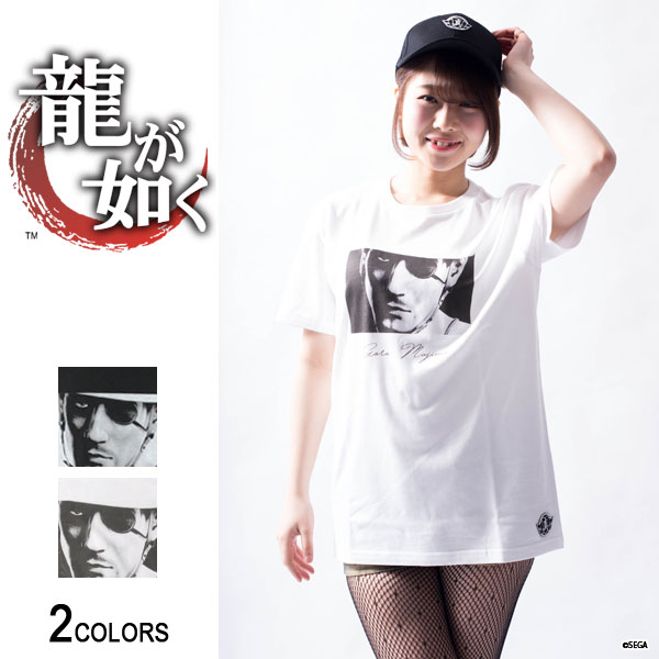 楽天市場 龍が如く 真島吾朗 Tシャツ 男女兼用 グッズ アパレル 服 ゲーム コラボ 極 桐生一馬 真島吾朗 東城会 真島組 応龍 般若 白蛇 代紋 刺繍 半袖 トップス カットソー クルーネック フォト プリント 大きいサイズ Backside Of Tokyo バックサイドオブ