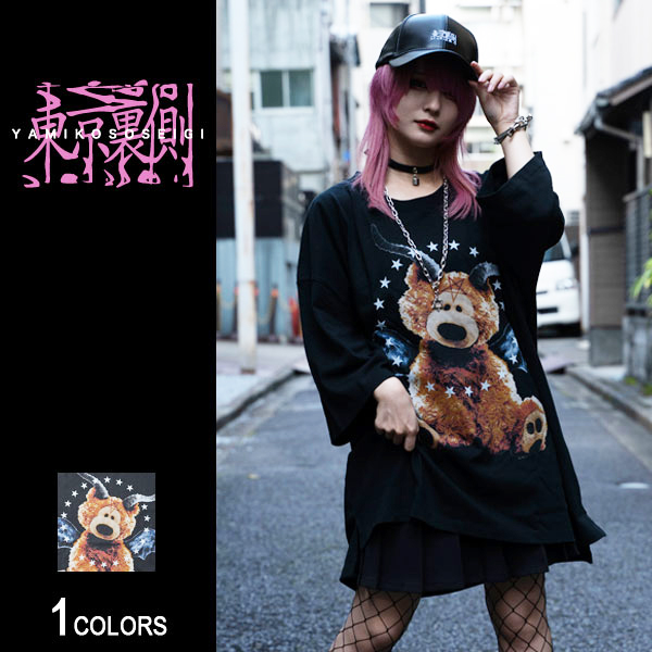 楽天市場】BM×Cat DollグラフィックビッグTシャツ（男女兼用