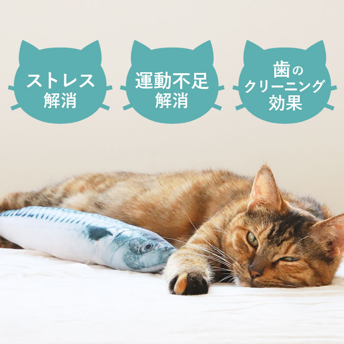 楽天市場 猫 おもちゃ 魚 好評 ネコ ねこ 一人遊び ぬいぐるみ 抱き枕 けりぐるみ 蹴りぐるみ リアル お魚 噛む 歯 クリーニング 運動不足 ストレス ペット用おもちゃ 猫用おもちゃ 猫雑貨 猫用品 Backyard Family バッグタウン