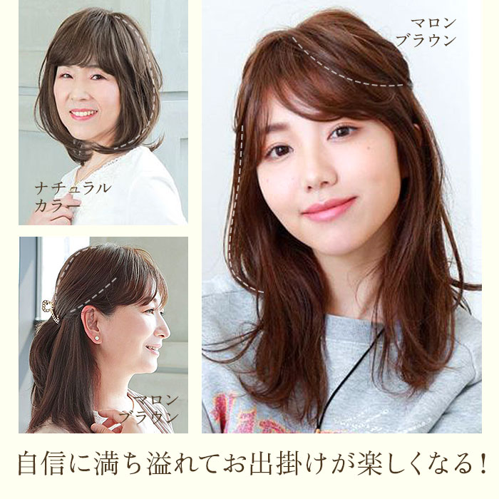 高額売筋 プリシラ ウィッグ 部分ウィッグ 好評 自然 ヘアピース ハーフウィッグ ミディアム ストレート ボブ つむじ かつら つけ毛 部分かつら おしゃれ ブラック ブラウン 代 30代 40代 50代 レディースヘアケア 美容 ヘアケア Sferavisia Hr