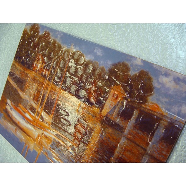 名画額縁 フレームセット モネ 「アルジャントーユの橋」273×343×48mm