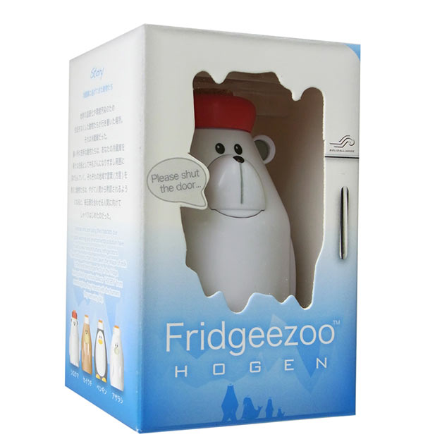 楽天市場 Fridgeezoo Hogen フリッジィズーホーゲン 冷蔵庫保管型ガジェット冷蔵庫 節電 方言 喋る かわいい おもしろ 雑貨 動物型ガジェット 開けっぱなし防止 シロクマ アザラシ 閉め忘れ防止ガジェット 福島弁 青森弁 広島弁 高知弁 通販 岩手弁 沖縄弁 なまり 訛り