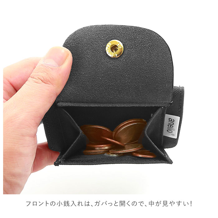 楽天市場 アネロ 財布 通販 ミニ財布 レディース メンズ ブランド Anello 三つ折り 極小 三つ折り財布 コンパクト 小銭入れ コインケース 大人 かわいい おしゃれ シンプル 上品 きれいめ カジュアル プレゼント ギフト クリスマス 記念日 母の日 グレインフェイクレザー