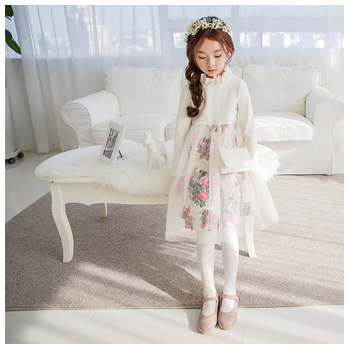 楽天市場 女の子 ワンピース 長袖 通販 チュール フォーマル キッズ 入学式 卒園式 ドレス 花柄 フワラー 発表会 オーガンジー 子供服 プリンセスドレス レース フリル 子ども服 ワンピース Backyard Family ママタウン