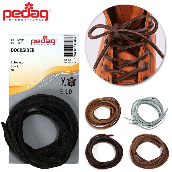 楽天市場 ぺダック シューレース 靴紐 ブーツ 定番 靴ひも レザーシューレース 革 靴ヒモ Pedaq Backyard Family ママタウン