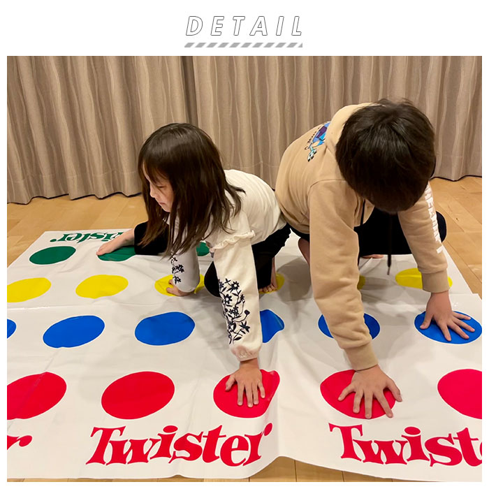 商い ツイスターゲーム 運動不足解消 体幹 おうち時間 ホームパーティー 6歳以上