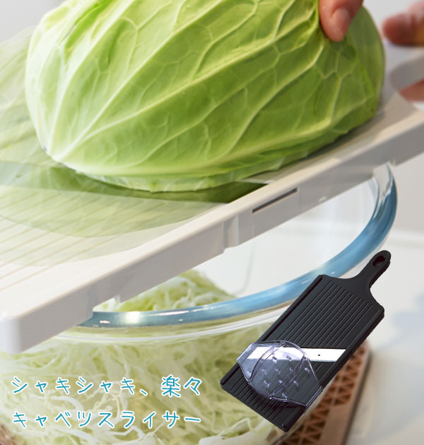 楽天市場】キャベツ 千切り スライサー キャベツスライサー キャベツ用 