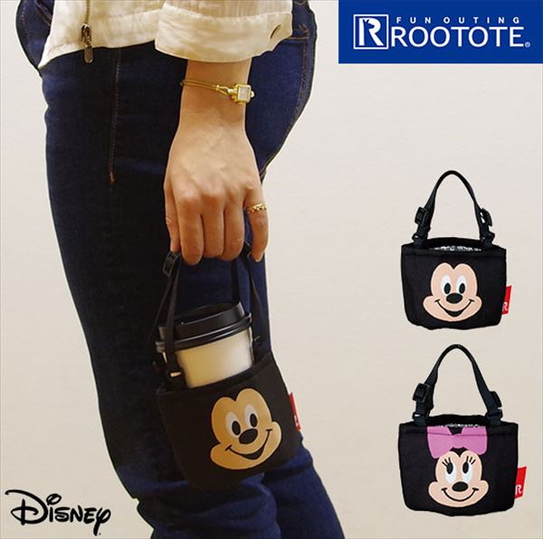 楽天市場 Rootote ルートート カップホルダー 通販 簡易保冷 Roocup ルーカップ Disney ディズニー 保冷 軽い カップホルダー コンビニコーヒー ペットボトルホルダー レディース ボトルケース Backyard Family ママタウン