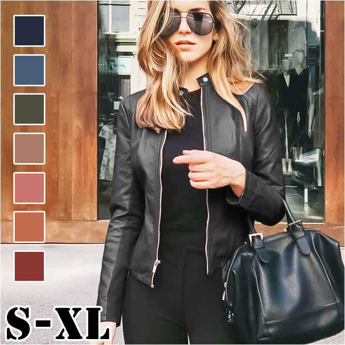 楽天市場】レザージャケット レディース キャメル ブラック 【メール便
