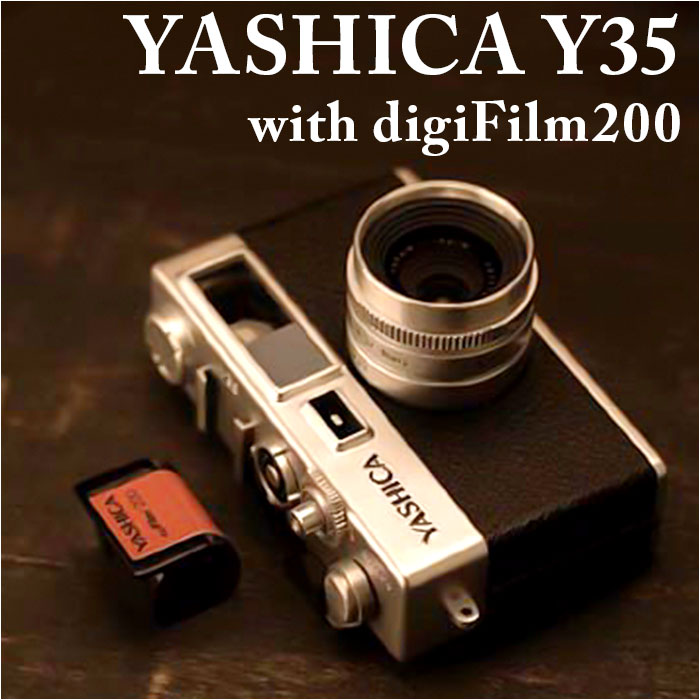楽天市場】デジタルカメラ ヤシカ 定番 digiFilm CAMERA Y35 楽天市場】デジタルカメラ ヤシカ 定番 digiFilm CAMERA Y35