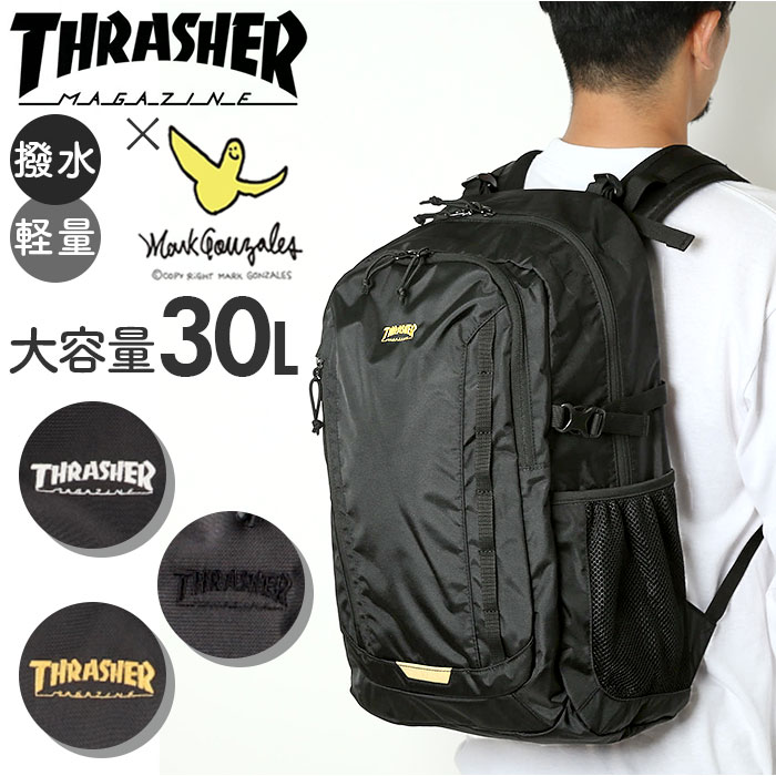 楽天市場】THRASHER(スラッシャー)リュックサック THR35TH-500 バック