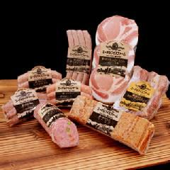 薪・炭火仕上げロースハム ベーコン ソーセージ セット G-1-k【簡易包装】 食べ物 肉 詰め合わせ 北海道 父の日 お中元 夏ギフト 内祝い｜ハム・ベーコン エーデルワイス