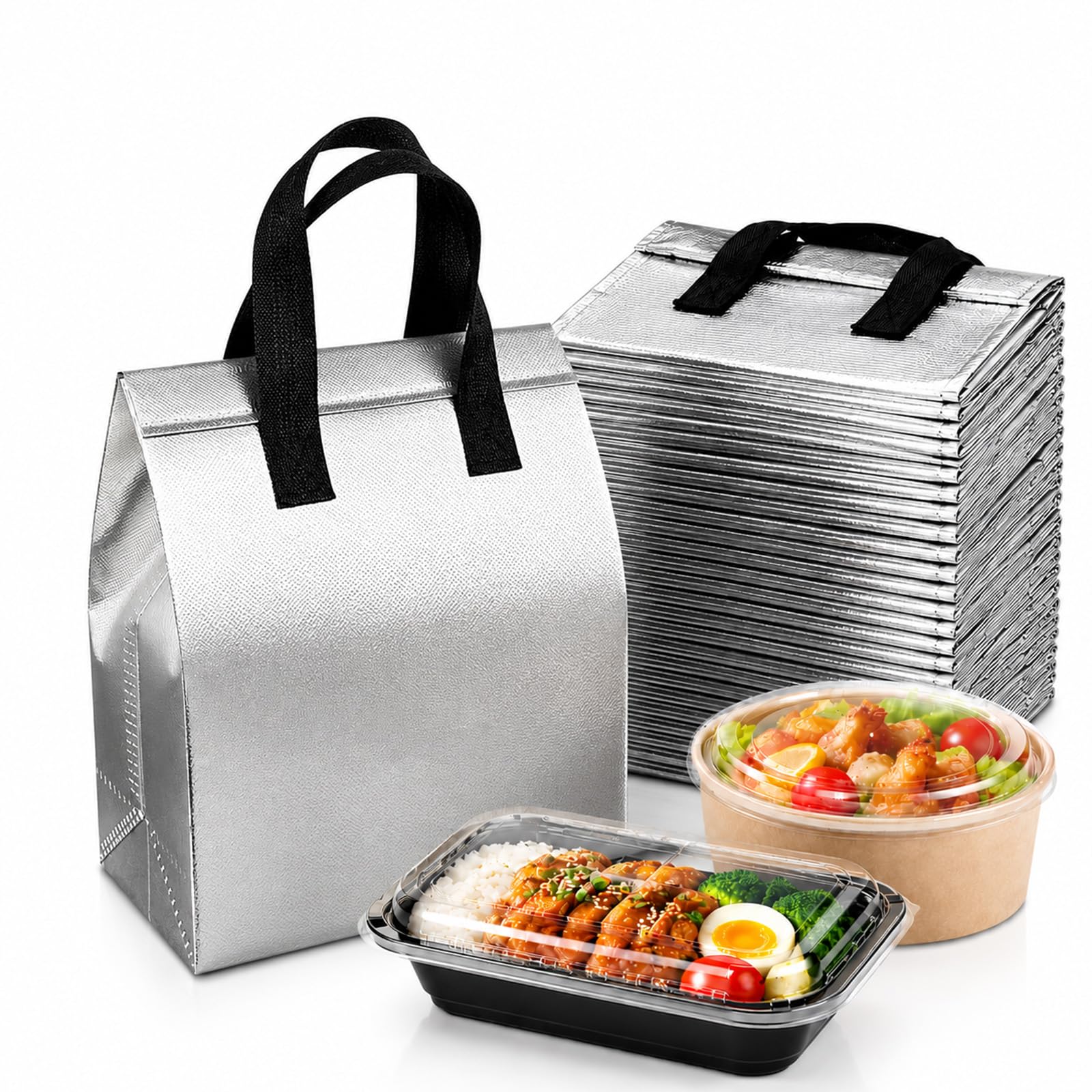 BADUS アウトドア用品 キャンプ用品 収納バッグ 持ち運びやすい コンパクト収納 レジャー ピクニック 15×24cm 100枚 キャンプ 車中泊 屋外レジャー|くらしのBADUS