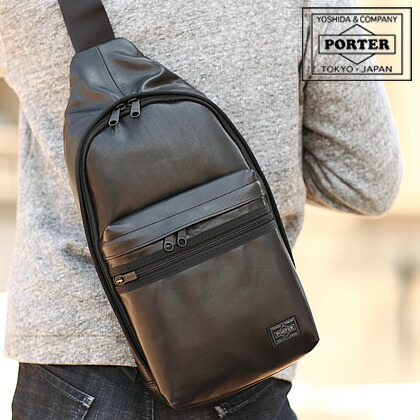 ボーイ アルーフ スリングショルダーバッグ 023-03799 壱ショルダーバッグ 吉田鞄 porter 上半身御徒面子 牛皮