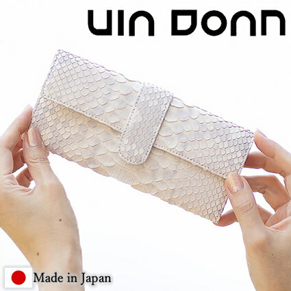 VIADOAN ヴィアドアン 長財布 レディース かぶせ ヘビ革 パイソン ヴィアドアン 日本製 ブランパイソン 462 WS 17,908円