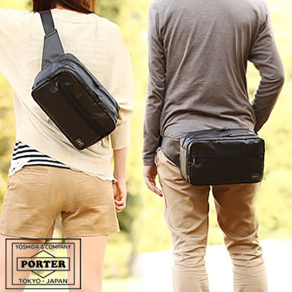 ポーター タクティカル ウエストバッグ 654-07074 ボディバッグ 吉田カバン ポーター porter|バッグのロワール