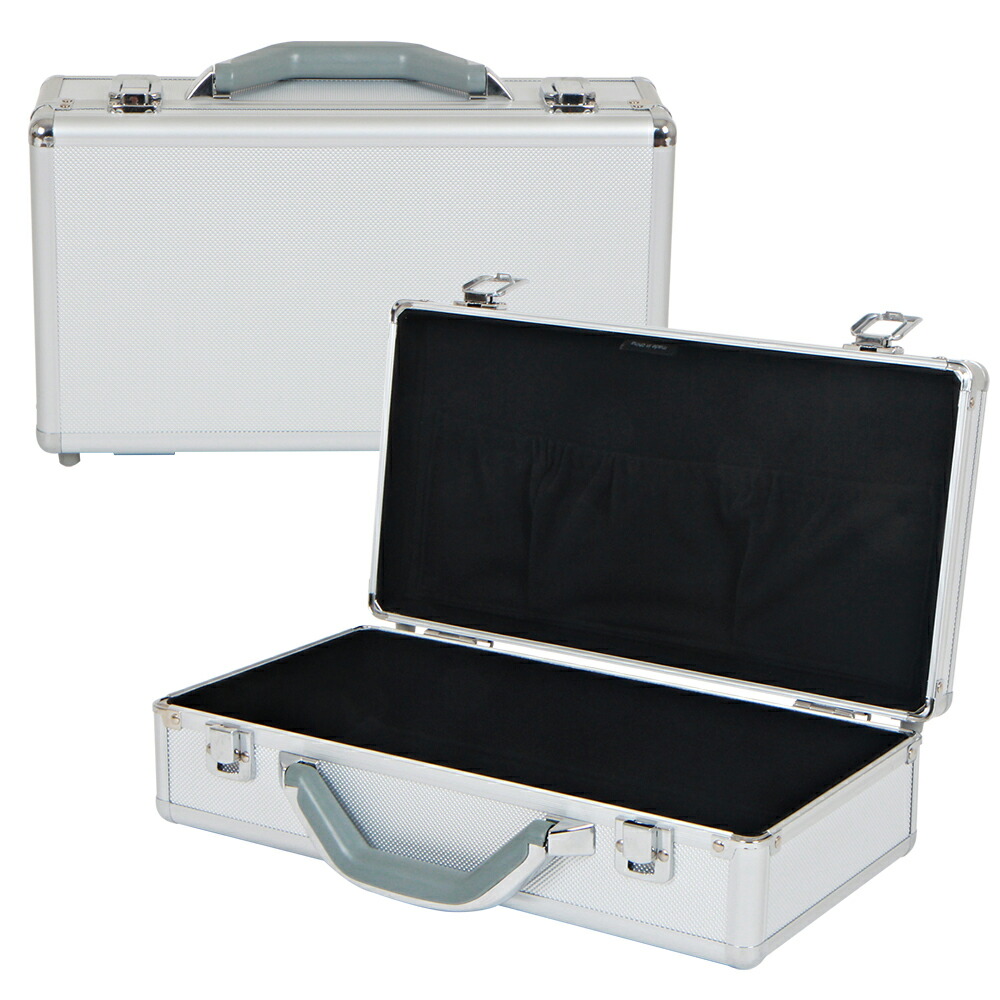 アルミ製 アタッシュケース ツールケース 工具箱 ハードケース 楽天市場】アルミケース 鍵付き 中型 アタッシュケース ツールケース