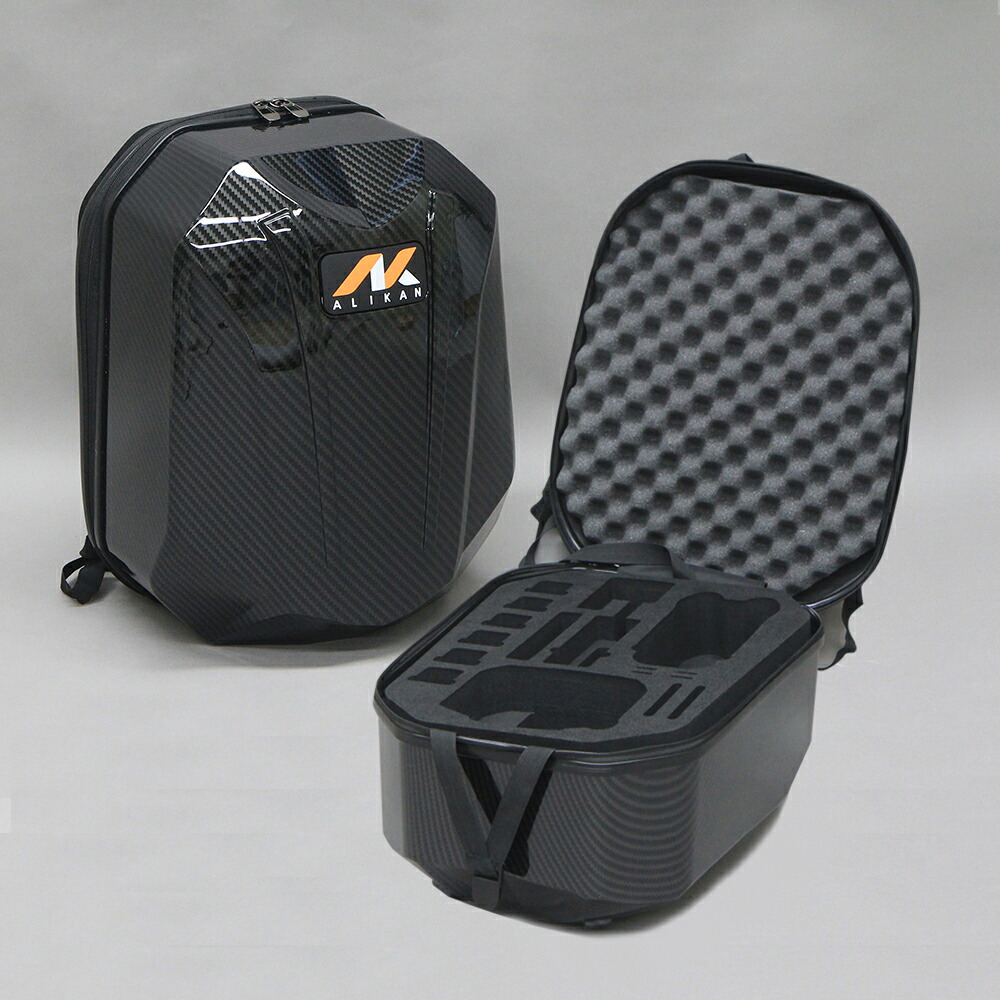 dji Mavic3 Hardshell Backpack マビック3 ドローン保管専用 バックパック カーボン リュック型 ハードシェル マビック3Cine プレミアムコンボ バッテリー6個収納 マビック3 ハードシェルバックパック RC-Pro+RC-N1同時収納可能 DR199