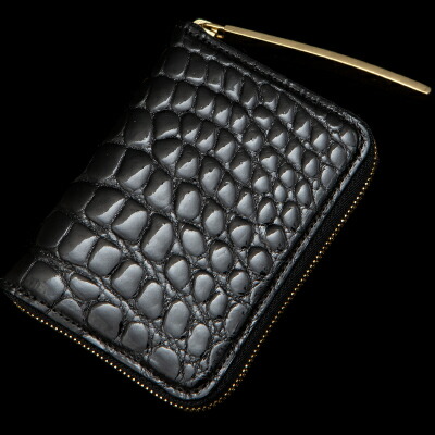 【池田芸術】日本最大限度のクロコダイル専門職店が贈るCrocodile Multi Wallet（クロコダイル マルチウォレット）【次回さし出し日7月30日頃】