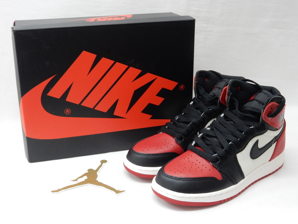 air jordan 1 retro bred toe