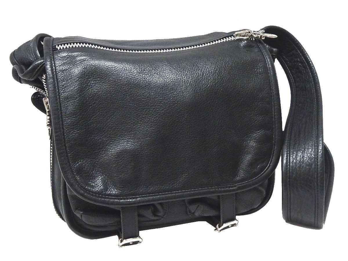 【楽天市場】CHROME HEARTS(クロムハーツ) CH タイニー ソフト ショルダーバッグ レザー SV925 ガンスリンガーダガー