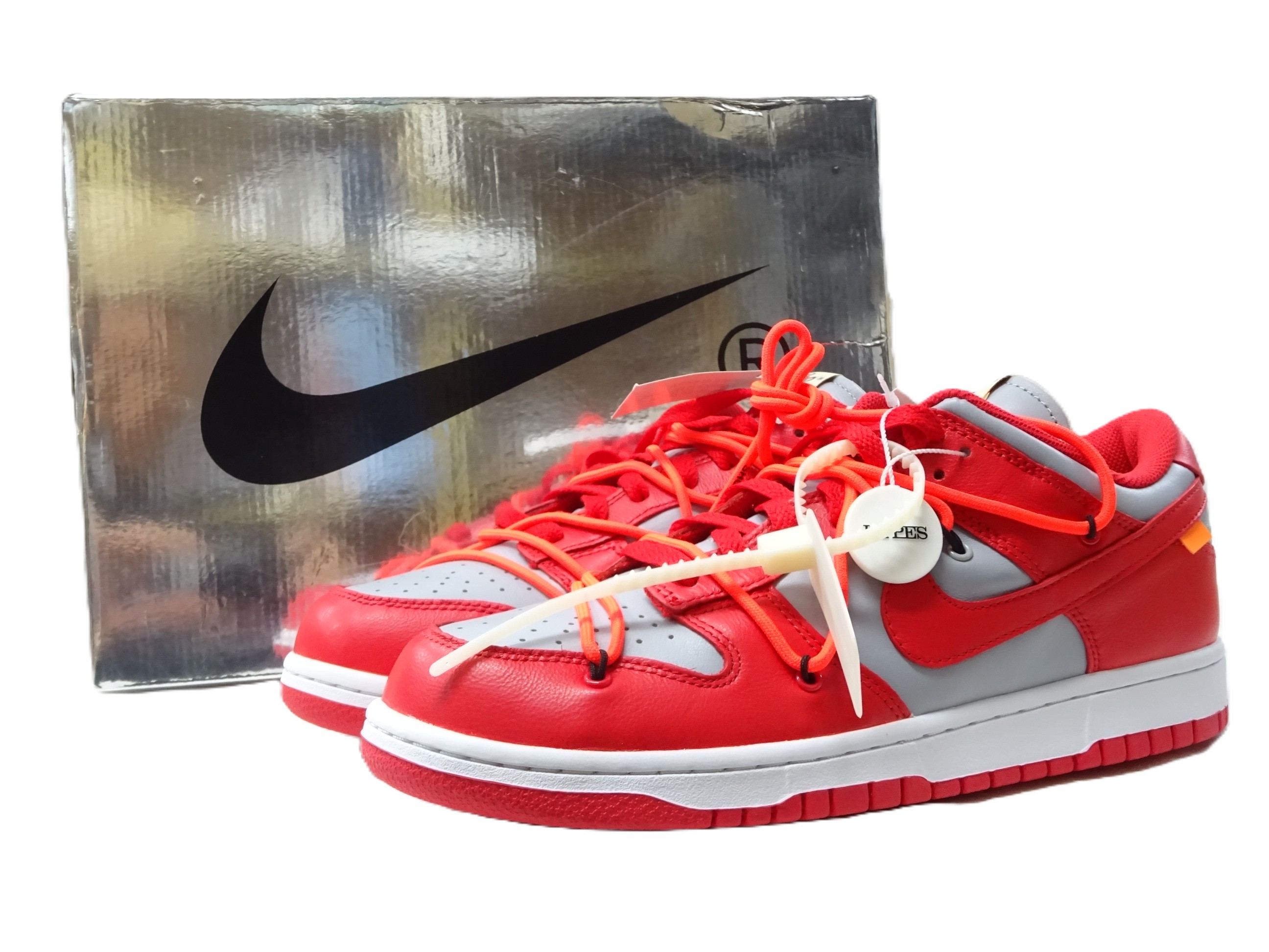 新品 未使用 ナイキ オフホワイト OFF-WHITE x NIKE AIR ZOOM 24cm 正規品 未使用新品 オフホワイトウェア オールインワン ヴァージルアブロー 未