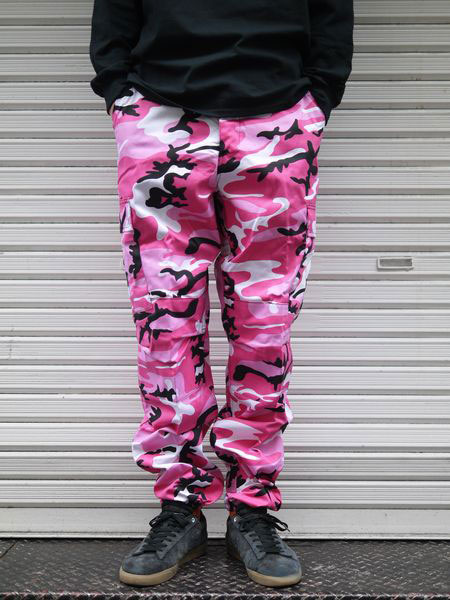 楽天市場 ロスコ Rothco カモフラージュ カーゴ パンツ 軍パン 迷彩 ミリタリー 定番 カモ ピンク Camouflage u Pants Pink E S P