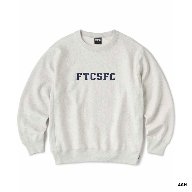 エフティーシー FTC クルーネックスウェット LOGO CREW M-XLサイズ 