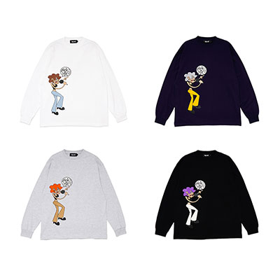 楽天市場】ウィーケンダーズ WKNDRS Tシャツ 長袖 パープル