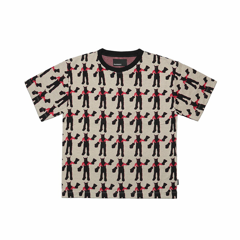 【RASSVET】ラスベート Remar Tee PACC16T003~RASSVET CLOTHING MASK TSHIRT BLACK