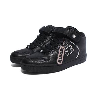 アイパス I PATH スニーカー 靴 メンズシューズ レザー ミドルカット スケボー ストリート GRASSHOPPER -BLACK LEATHER- メンズ US8-US9.5 ブラック｜E.S.P. 15,246円