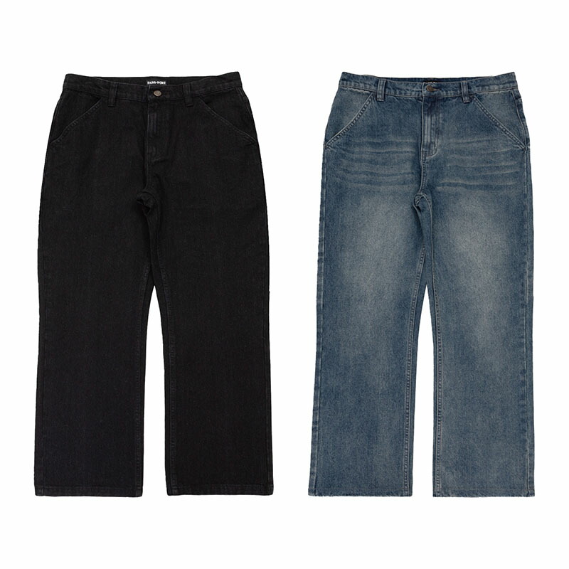 大幅値下げ！人気古着 PASSPORT デニム　黒 DAIRIKU - 【残りわずか】Slim Denim Pants | ACRMTSM ONLINE STORE