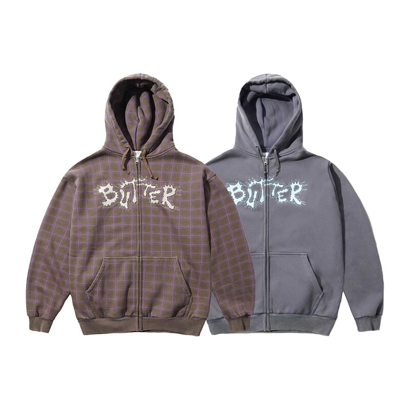 楽天市場】バターグッズ Butter Goods パーカー フーディー ジップ