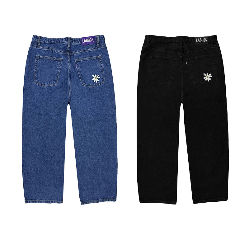 楽天市場】ラブロス LABROS デニムパンツ ジーンズ ブラック 30