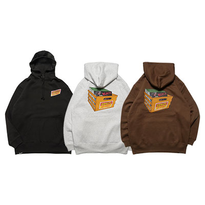 ドーナツフォーティーファイブ DONUTS 45 パーカー トップス フーディー スウェット プルオーバー VINYL BOX HOODIE メンズ M-XXL ブラック/グレー/ブラウン
