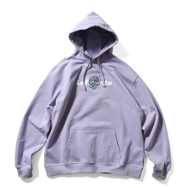 エルエフワイティー LFYT ラファイエット Lafayette レミオ REMIO コラボレーション フーディー パーカー トップス パープル M-XLサイズ メンズ LFYT×REMIO Lafayette LOGO HOODIE -PURPLE- _FAIR_e|E.S.P.