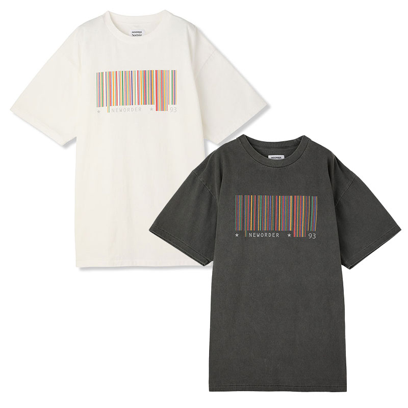 インソニアプロジェクト Insonnia Projects プルオーバー トップス 黒いこと/白いこと 大きさ1-2 メンズ READING TEE -2.COLOR-