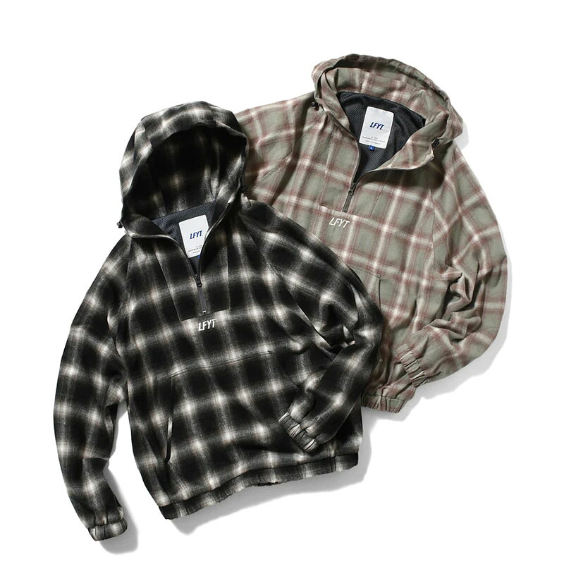 エルエフワイティー LFYT ラファイエット Lafayette アノラックジャケット アウター クリーム/ブラック M-Lサイズ メンズ OMBRE ANORAK JACKET -2.COLOR- _FAIR_e｜E.S.P. 12,027円