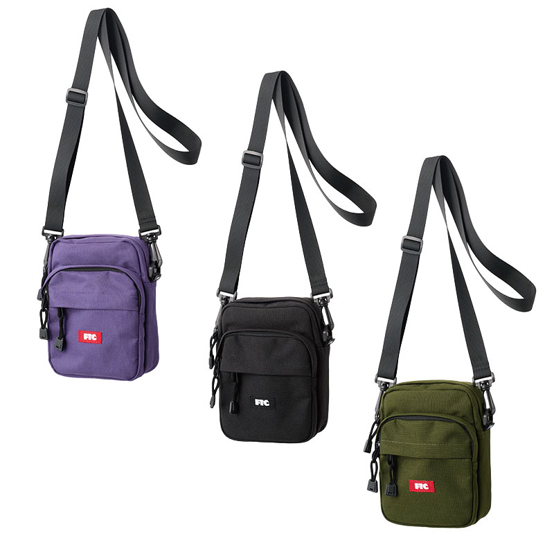 エフティーシー FTC ショルダーバッグ 鞄 ブラック/オリーブ/パープル メンズ SHOULDER BAG -3.COLOR-|E.S.P.