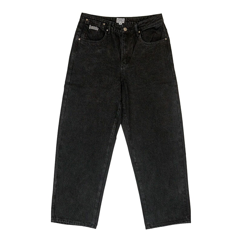 ホドル Hoddle Skateboards デニムパンツ ボトムス ブラック 30-34インチ メンズ RANGER JEAN -BLACK-｜E.S.P.