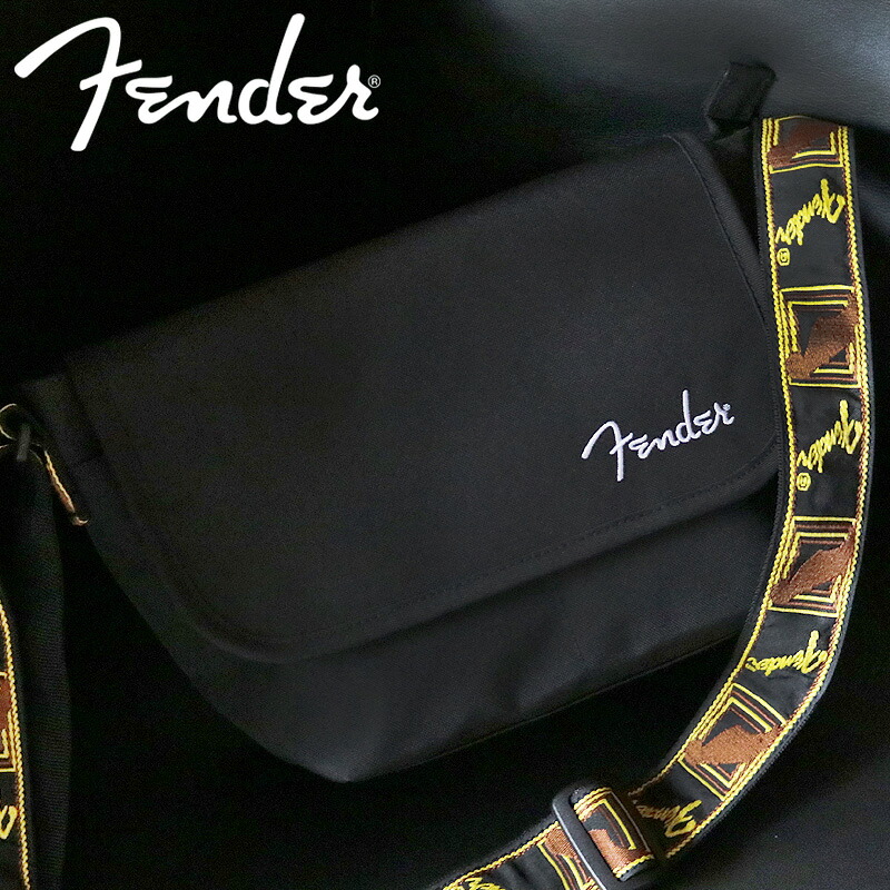 フェンダー ショルダーバッグ メンズ 小さめ Fender 950-6052 ミニショルダーバッグ 斜め掛け メッセンジャーバッグ 被せショルダーバッグ フラップショルダーバッグ モノグラムストラップ コーデュラ 旅行 スポーツ レジャー レディース 男女兼用 オシャレ カジュアル 人気｜BAG SHOP ARR
