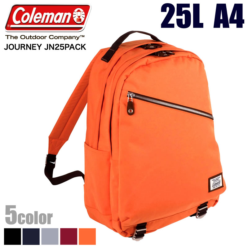 メーカー包装済 楽天市場 Coleman コールマン Journy ジャーニー Jn25pack レインカバー付き 雨カバー リュック リュックサック デイパック バックパック 軽量 25l Jnデイパック Pc収納 普段使い アウトドア ブランド メンズ レディース ユニセックス 男女兼用